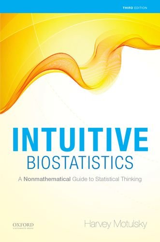 Intuitive Biostatistics A Nonmathematical Guide to Statistical Thinking 3rd 2014 9780199946648 Front Cover