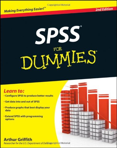 SPSS for Dummiesï¿½  2nd 2010 9780470487648 Front Cover