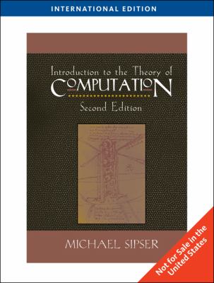 Introduction to the Theory of Computation  2005 9780619217648 Front Cover
