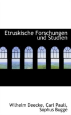 Etruskische Forschungen und Studien  N/A 9781110975648 Front Cover