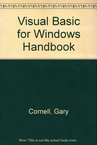 Visual Basic for Windows Inside and Out  1992 9780078817649 Front Cover