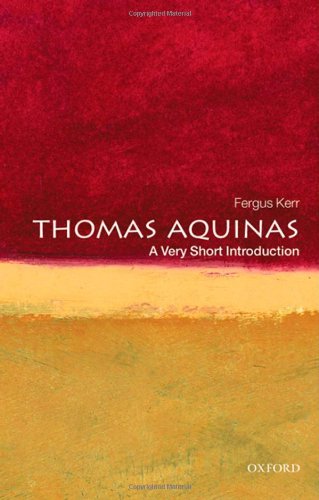 Thomas Aquinas: a Very Short Introduction   2009 9780199556649 Front Cover