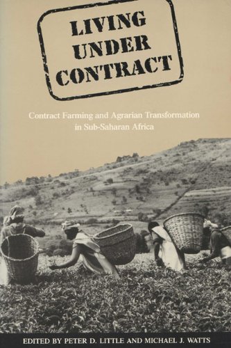 Living under Contract Contract Farming and Agrarian Transformation in Sub-Saharan Africa  1994 9780299140649 Front Cover