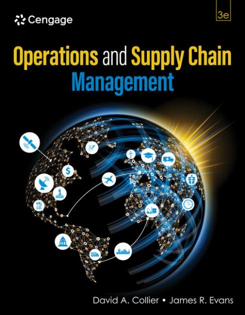 Operations and Supply Chain Management  3rd 2024 9780357901649 Front Cover