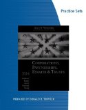 Practice Sets for for Hoffman/Raabe/Smith/Maloney's South-Western Federal Taxation 2014: Corporations, Partnerships, Estates and Trusts, 37th  37th 2014 9781285180649 Front Cover