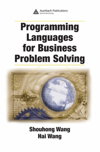 Programming Languages for Business Problem Solving   2007 9781420062649 Front Cover
