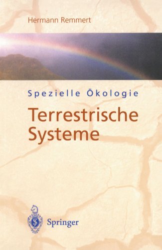 Spezielle Okologie Terrestrische Systeme  1998 9783540582649 Front Cover