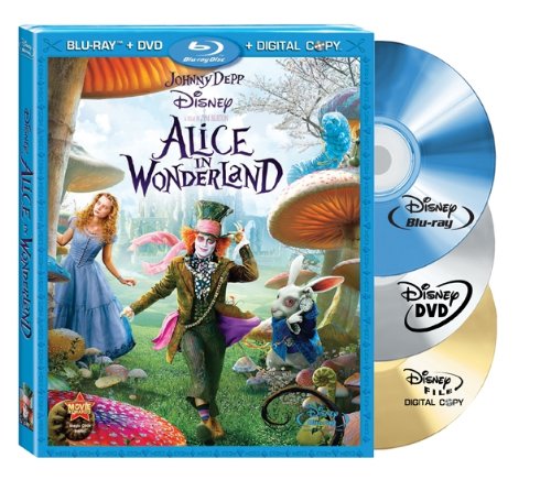 Alice in Wonderland (Three-Disc Blu-ray/DVD Combo + Digital Copy) System.Collections.Generic.List`1[System.String] artwork