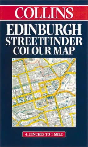 Edinburgh Streetfinder Colour Map  Revised  9780004489650 Front Cover