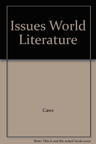 Issues in World Literature   1994 9780065022650 Front Cover