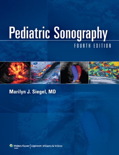 Pediatric Sonography  4th 2011 (Revised) 9781605476650 Front Cover