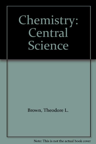 Chemistry: Central Science 9th 2003 9780130790651 Front Cover