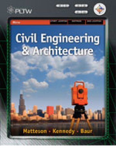 Workbook for Matteson/Kennedy/Baur's Project Lead the Way: Civil Engineering and Architecture   2014 9781435441651 Front Cover
