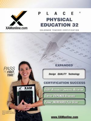 PLACE Physical Education 32 Teacher Certification Test Prep Study Guide   2004 9781581971651 Front Cover