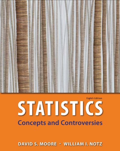 Statistics: Concepts and Controversies (Loose Leaf) and EESEE Access Card  8th 2013 9781464125652 Front Cover