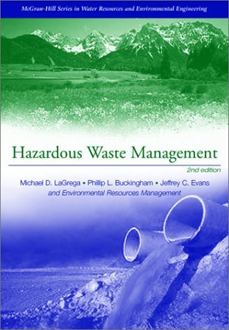 Hazardous Waste Management  2nd 2001 (Revised) 9780070393653 Front Cover