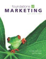 FOUNDATIONS OF MARKETING >CANA 8th 2003 9780176224653 Front Cover