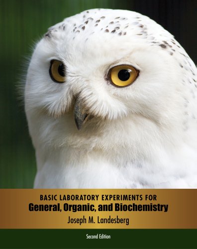 Basic Laboratory Experiments for General, Organic, and Biochemistry:   2014 9781285459653 Front Cover