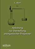 Anleitung zur Darstellung anorganischer Präparate N/A 9783845743653 Front Cover