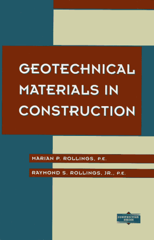 Geotechnical Materials in Construction   1996 9780070536654 Front Cover
