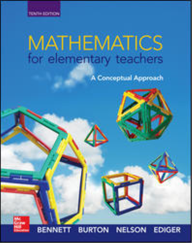 Mathematics for Elementary Teachers: A Conceptual Approach 10th 9780078035654 Front Cover