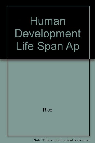 Human Development A Life Span Approach N/A 9780023997655 Front Cover