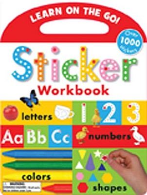 Sticker Workbook Letters, Numbers  2010 (Workbook) 9781848795655 Front Cover