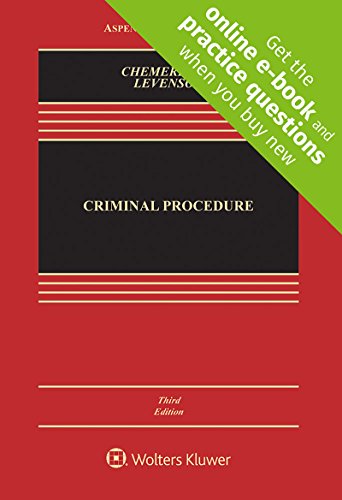 Criminal Procedure:   2017 9781454876656 Front Cover