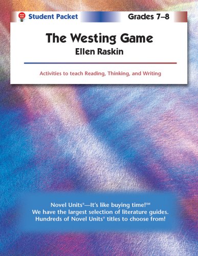 Westing Game Student Packet  N/A 9781561374656 Front Cover