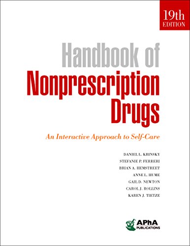 Handbook of Nonprescription Drugs, 19e An Interactive Approach to Self-Care 19th 2017 9781582122656 Front Cover