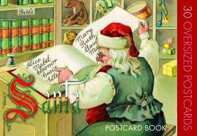 Santa Claus Postcard Book  N/A 9781595836656 Front Cover