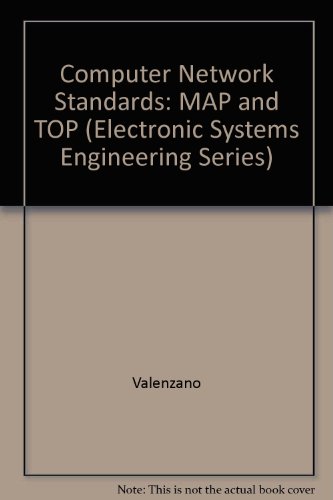 Computer Network Standards Map and Top   1991 9780201416657 Front Cover