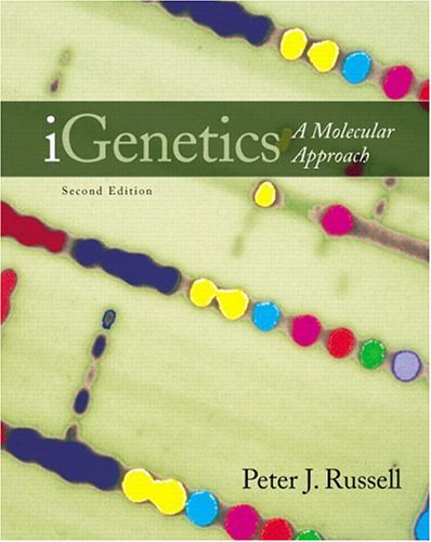 Igenetics A Molecular Approach with MasteringGenetics 2nd 2006 (Revised) 9780805346657 Front Cover
