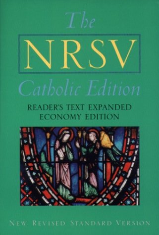 NRSV Catholic Edition with Concordance: Economy Edition New Revised Standard Version N/A 9780195282658 Front Cover