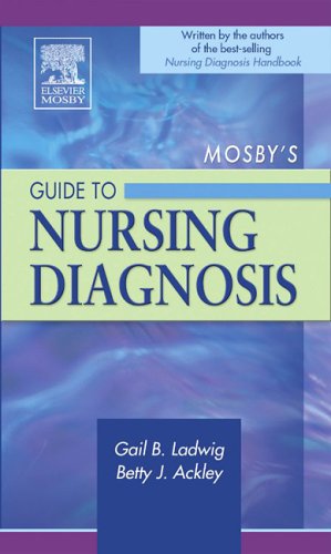 Mosby's Guide to Nursing Diagnosis   2006 9780323036658 Front Cover