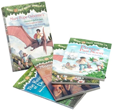Magic Tree House Books 1-4 Boxed Set  N/A 9780375813658 Front Cover