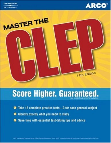 Master the CLEP 2005  11th 2004 9780768914658 Front Cover