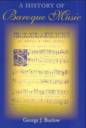 History of Baroque Music   2004 9780253343659 Front Cover