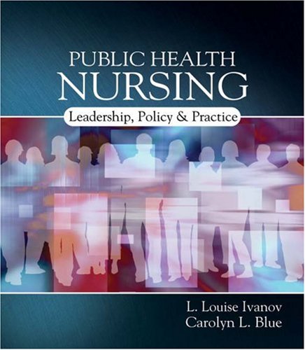 Public Health Nursing Policy, Politics and Practice  2008 9781401839659 Front Cover