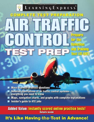 Air Traffic Control Test Prep   2009 9781576856659 Front Cover