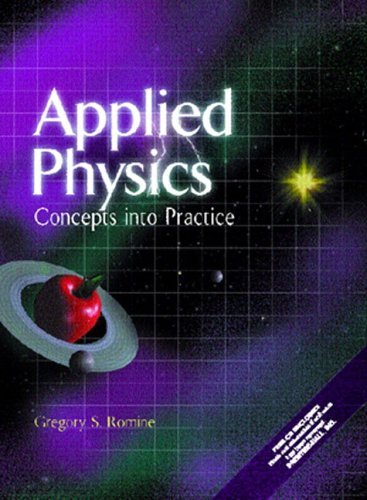 Applied Physics Concepts into Practice  2001 9780135324660 Front Cover