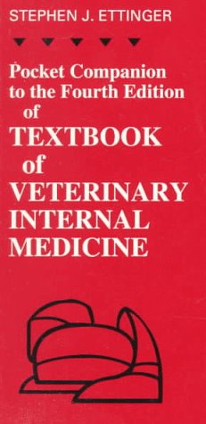 Pocket Companion to Textbook of Veterinary Internal Medicine  2nd 1995 9780721657660 Front Cover