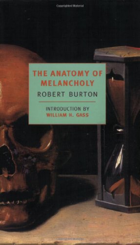 Anatomy of Melancholy   2001 9780940322660 Front Cover