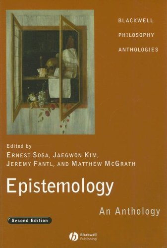 Epistemology An Anthology 2nd 2008 (Revised) 9781405169660 Front Cover