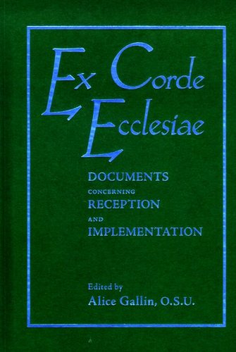 Ex Corde Ecclesiae Documents Concerning Reception and Implementation  2006 9780268029661 Front Cover