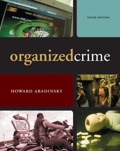 Organized Crime  9th 2010 9780495599661 Front Cover