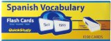 Spanish Vocabulary Flash Cards (1000 Cards) A QuickStudy Reference Tool N/A 9781423221661 Front Cover