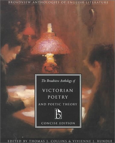 Broadview Anthology of Victorian Poetry and Poetic Theory Concise Edition   2000 9781551113661 Front Cover