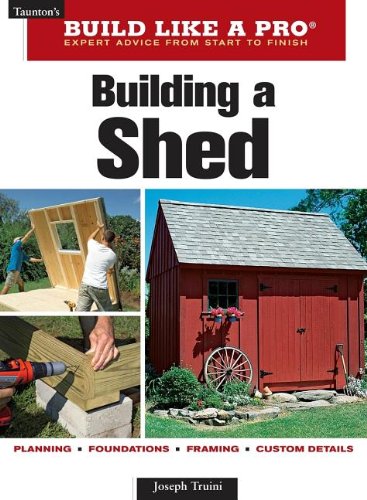 Building a Shed   2008 (Revised) 9781561589661 Front Cover