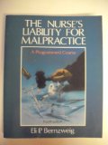 Nurse's Liability for Malpractice 4th 9780070050662 Front Cover